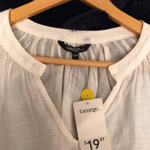George White Long Sleeves Blouse - Picture 4 of 5